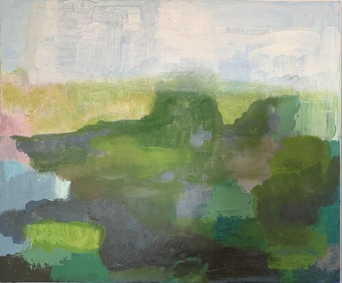 Fields by Josefin Hill, Painting for Sale on Singulart