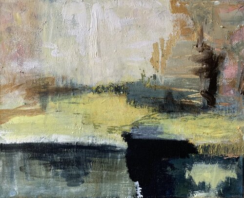 By the lake van Josefin Hill, Schilderij te koop op Singulart