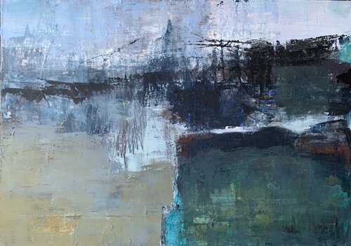 Early morning van Josefin Hill, Schilderij te koop op Singulart