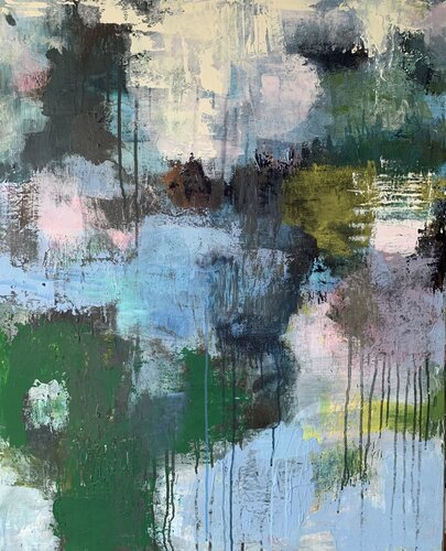 Everything belongs together though it’s separated III van Josefin Hill, Schilderij te koop op Singulart