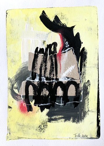 Down Town by Martina Furk, Work on Paper for Sale on Singulart