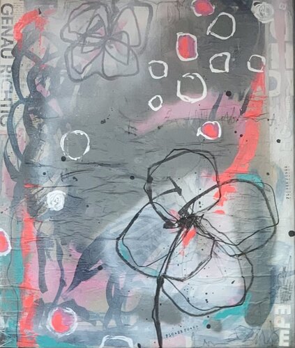 Flower Power de Martina Furk, Pintura a la venta en Singulart