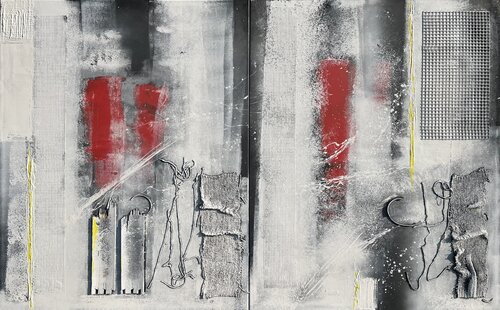 I PROMESSI SPOSI van Mirko Roncelli, Schilderij te koop op Singulart