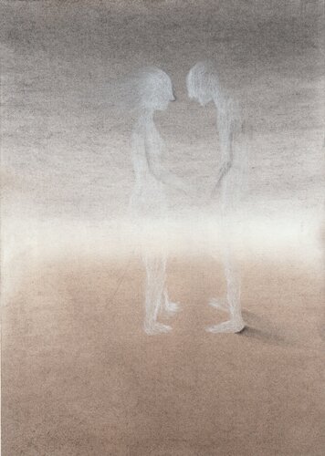 ENCOUNTERS WITH THE EMPTY ONLY WITH ONESELF PIECE 31 di EDUARDO BUSTOS SEGOVIA, Disegno in vendita su Singulart