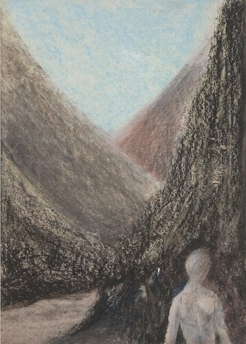 ENCOUNTERS WITH THE EMPTY ONLY WITH ONESELF PIECE 30 di EDUARDO BUSTOS SEGOVIA, Disegno in vendita su Singulart