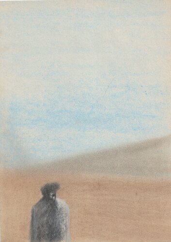 ENCOUNTERS WITH THE EMPTY ONLY WITH ONESELF PIECE 28 di EDUARDO BUSTOS SEGOVIA, Disegno in vendita su Singulart