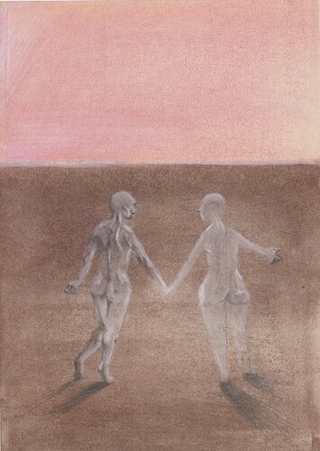 ENCOUNTERS WITH THE EMPTY ONLY WITH ONESELF PIECE 27 di EDUARDO BUSTOS SEGOVIA, Disegno in vendita su Singulart
