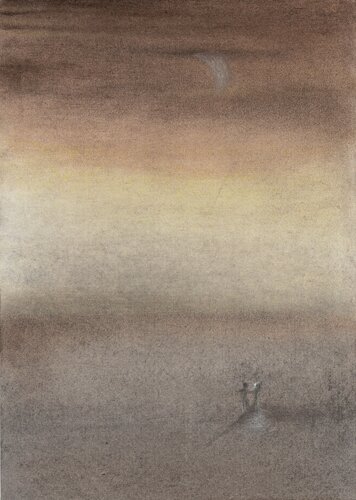 ENCOUNTERS WITH THE EMPTY ONLY WITH ONESELF PIECE 25 di EDUARDO BUSTOS SEGOVIA, Disegno in vendita su Singulart