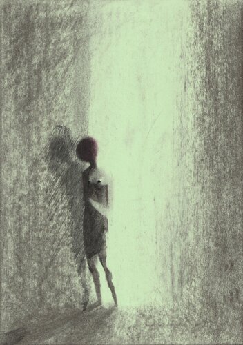 ENCOUNTERS WITH THE EMPTY ONLY WITH ONESELF PIECE 22 di EDUARDO BUSTOS SEGOVIA, Disegno in vendita su Singulart