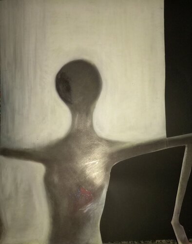 ENCOUNTERS WITH THE EMPTY ONLY WITH ONESELF PIECE 11 von EDUARDO BUSTOS SEGOVIA, Zeichnungen kaufen auf Singulart