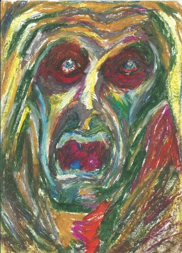 HUMAN BEINGS GENETICAL MODIFIED INOCULUM COVID-2019 EUGENICS MODIFY NATURE ADN WITH mRNA LABORATORY PIECE 179 de EDUARDO BUSTOS SEGOVIA, Pintura a la venta en Singulart