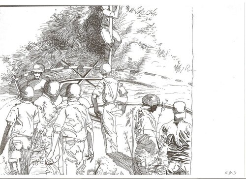 STOP WAR TERRORISM FEAR ALL SYSTEM IS CORRUPTED LEFT RIGHT POLITICS CENTER AND EXTREME ALL THE SAME DOMINATION FOR TOTAL SUBMISSION OF ALL PEOPLE THESE GENOCIDES OF THE SAME BEINGS ARE THE NONSENSE OF HUMAN ALIENATION- LIVE AND LET LIVE PIECE 5 di EDUARDO BUSTOS SEGOVIA, Disegno in vendita su Singulart