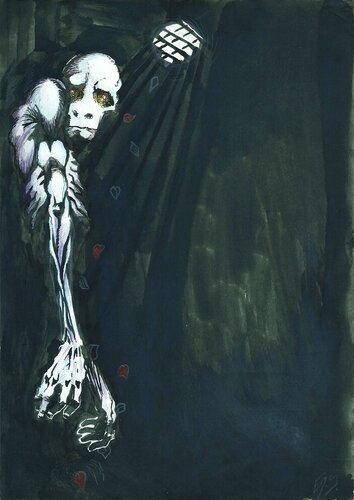 HUMAN BEINGS GENETICAL MODIFIED INOCULUM mRNA ModeRNA ARNm EUGENICS MODIFY HACK THE BIO NATURE ADN PIECE 132 di EDUARDO BUSTOS SEGOVIA, Pittura in vendita su Singulart