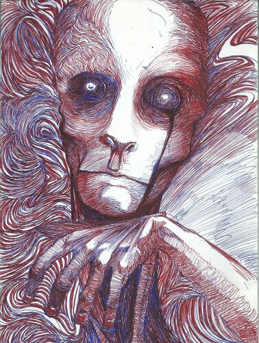 HUMAN BEINGS GENETICAL MODIFIED INOCULUM mRNA ModeRNA ARNm EUGENICS MODIFY HACK THE BIO NATURE ADN PIECE 157 by EDUARDO BUSTOS SEGOVIA, Painting for Sale on Singulart