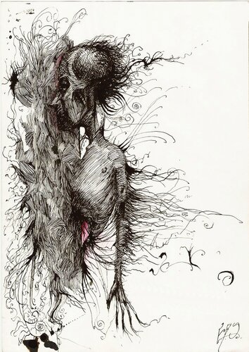 HUMAN BEINGS GENETICAL MODIFIED INOCULUM mRNA ModeRNA ARNm EUGENICS MODIFY HACK THE BIO NATURE ADN PIECE 131 von EDUARDO BUSTOS SEGOVIA, Malerei kaufen auf Singulart