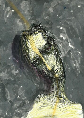 HUMAN BEINGS GENETICAL MODIFIED INOCULUM COVID-2019 EUGENICS MODIFY NATURE ADN WITH mRNA LABORATORY PIECE 156 by EDUARDO BUSTOS SEGOVIA, Painting for Sale on Singulart