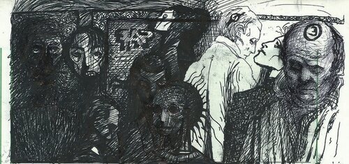 HUMAN BEINGS GENETICAL MODIFIED INOCULUM mRNA ModeRNA ARNm EUGENICS MODIFY HACK THE BIO NATURE ADN PIECE 173 de EDUARDO BUSTOS SEGOVIA, Pintura a la venta en Singulart