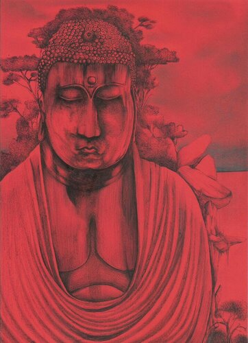 Feel being human Melancholia sadness Yearning undisturbed innocence peace before the Storm Conscience natural quiet unquiet state mind piece 189 von EDUARDO BUSTOS SEGOVIA, Zeichnungen kaufen auf Singulart