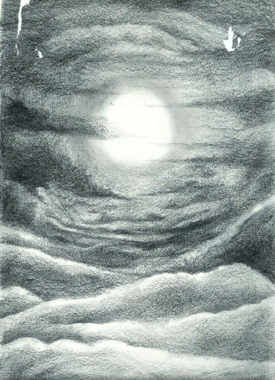 Feel being human Melancholia sadness Yearning undisturbed innocence Lost the existence abstraction moonlight another world piece 80 EDUARDO BUSTOS SEGOVIA