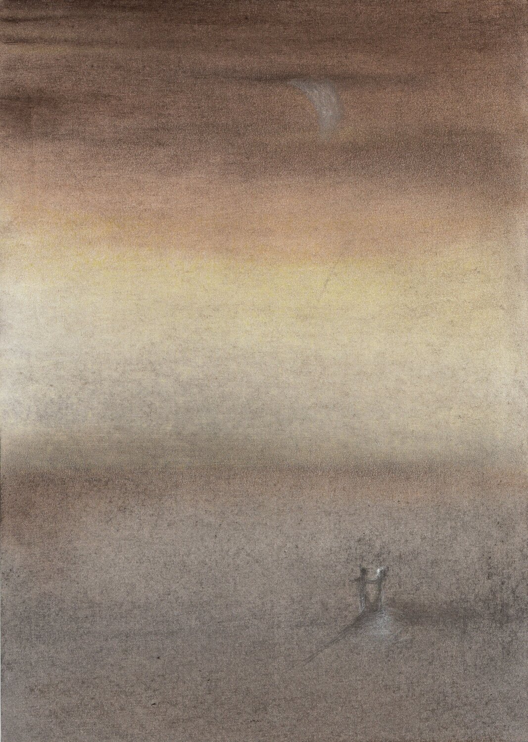 ENCOUNTERS WITH THE EMPTY ONLY WITH ONESELF PIECE 25 EDUARDO BUSTOS SEGOVIA Disegno in vendita