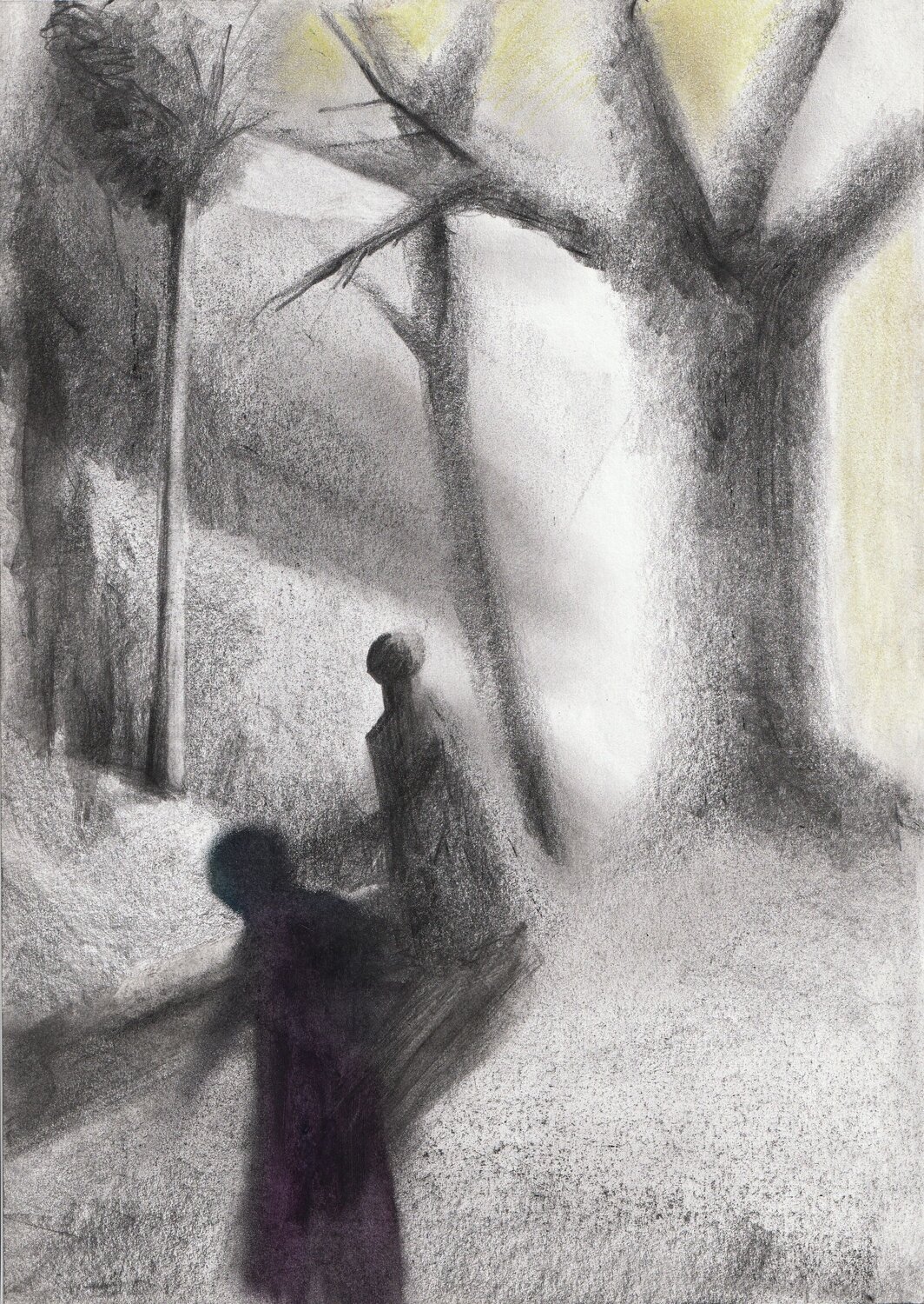 ENCOUNTERS WITH THE EMPTY ONLY WITH ONESELF PIECE 19 EDUARDO BUSTOS SEGOVIA Disegno in vendita