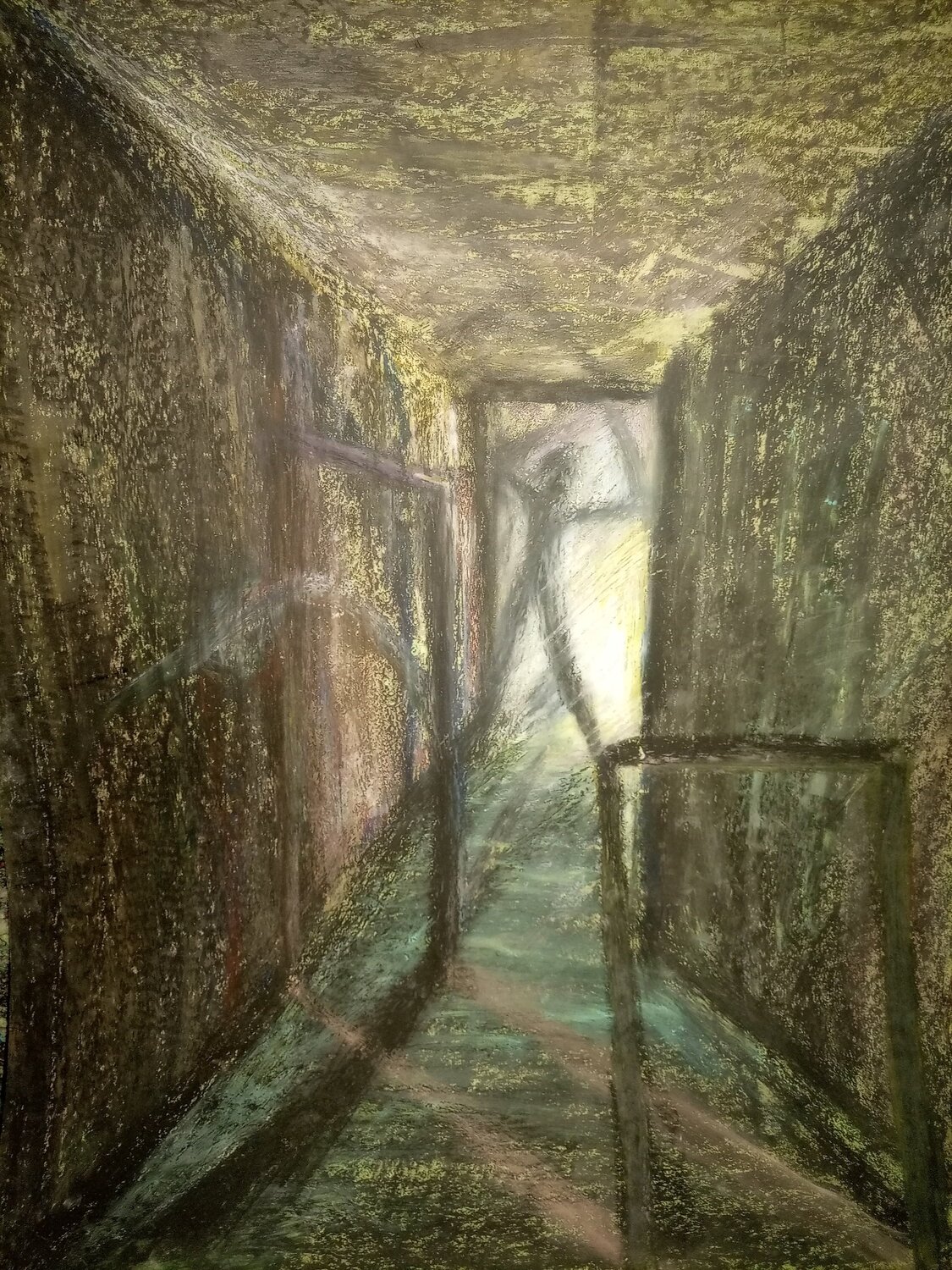 ENCOUNTERS WITH THE EMPTY ONLY WITH ONESELF PIECE 18 EDUARDO BUSTOS SEGOVIA Zeichnungen zu verkaufen