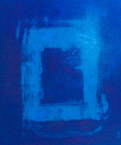 Bleu 1 par Nicolas VASSE, Peinture en vente sur Singulart