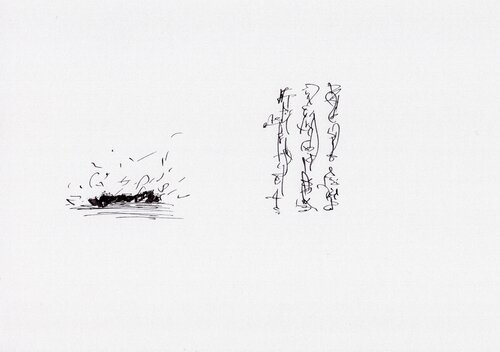 sismologue27 de Nicolas VASSE, Dibujo a la venta en Singulart