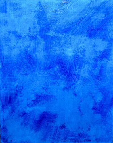 Le Bleu numéro 1 van Nicolas VASSE, Schilderij te koop op Singulart