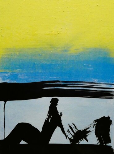 "Matière Noire n°6" by Nicolas VASSE, Painting for Sale on Singulart