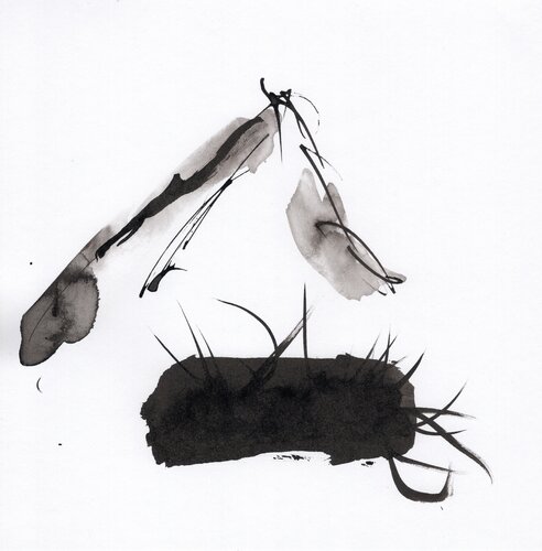 "Instant numéro 12" van Nicolas VASSE, Werk op papier te koop op Singulart