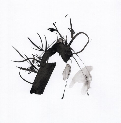 "Instant numéro 17" van Nicolas VASSE, Werk op papier te koop op Singulart