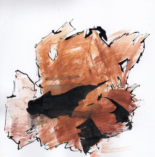 "Instant numéro 31" van Nicolas VASSE, Werk op papier te koop op Singulart