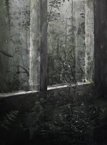 Through the window 1 van Dylennion Ty, Schilderij te koop op Singulart