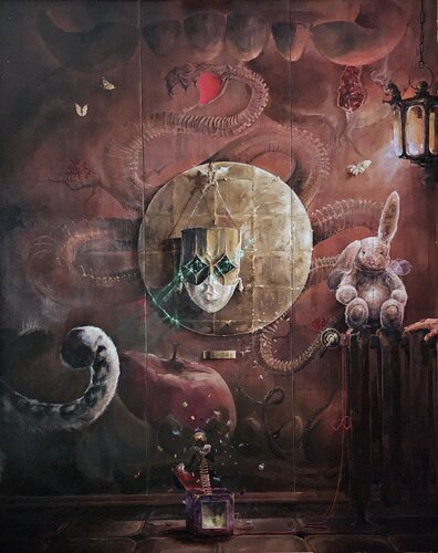 Love and prédation by Dylennion Ty, Painting for Sale on Singulart