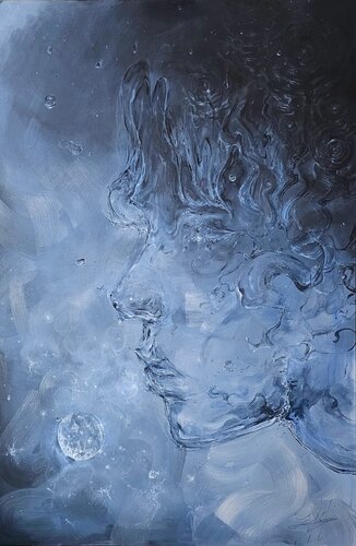 Through the window 1 van Dylennion Ash, Schilderij te koop op Singulart