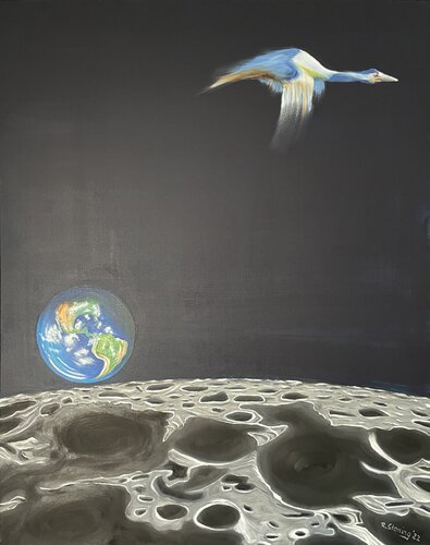 „Wildwechsel 5“ von Reiner Stening, Malerei kaufen auf Singulart