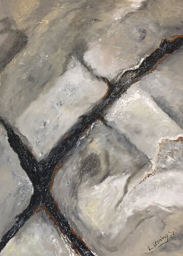 „Grau in Grau „ van Reiner Stening, Schilderij te koop op Singulart