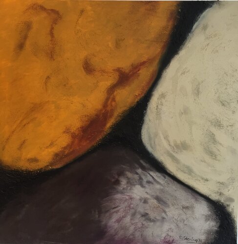 „Drei Steine“ von Reiner Stening, Malerei kaufen auf Singulart