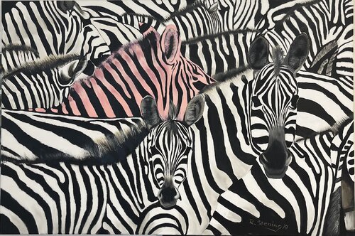 „Außenseiter“ van Reiner Stening, Schilderij te koop op Singulart