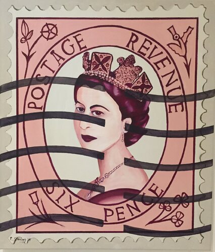 „The Queen“ van Reiner Stening, Schilderij te koop op Singulart