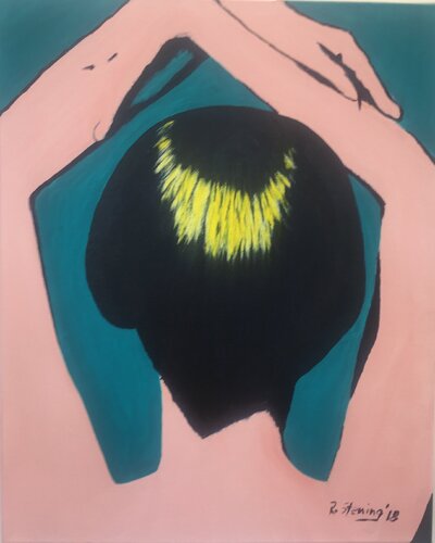 Hommage a‘ Vidal Sassoon 2 von Reiner Stening, Malerei kaufen auf Singulart