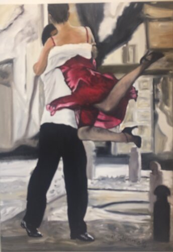 Tango 1 von Reiner Stening, Malerei kaufen auf Singulart