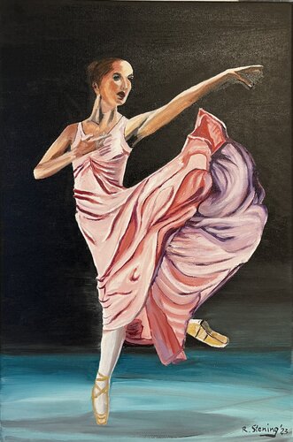 Ballett 13 van Reiner Stening, Schilderij te koop op Singulart