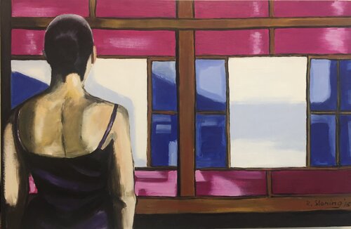 Ausblick by Reiner Stening, Painting for Sale on Singulart