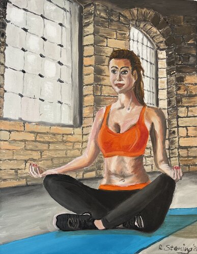 Yoga 6 de Reiner Stening, Pintura a la venta en Singulart