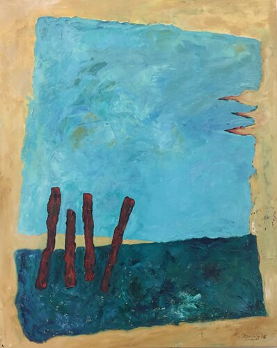 Unter Spannung di Reiner Stening, Pittura in vendita su Singulart