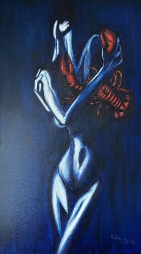 „Leibspeise“ by Reiner Stening, Painting for Sale on Singulart