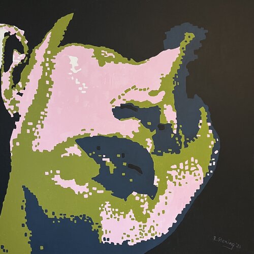 Face von Reiner Stening, Malerei kaufen auf Singulart