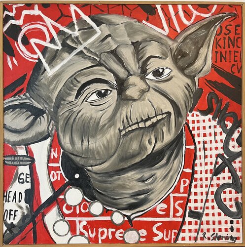 Yoda de Reiner Stening, Pintura a la venta en Singulart